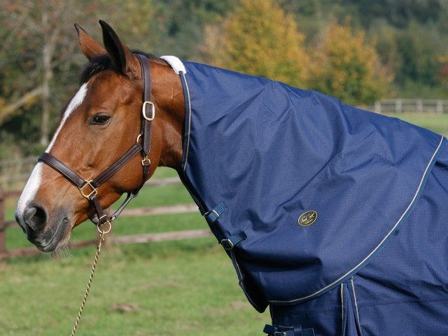 Mark Todd Lightweight Turnout Neck Cover (Navy)