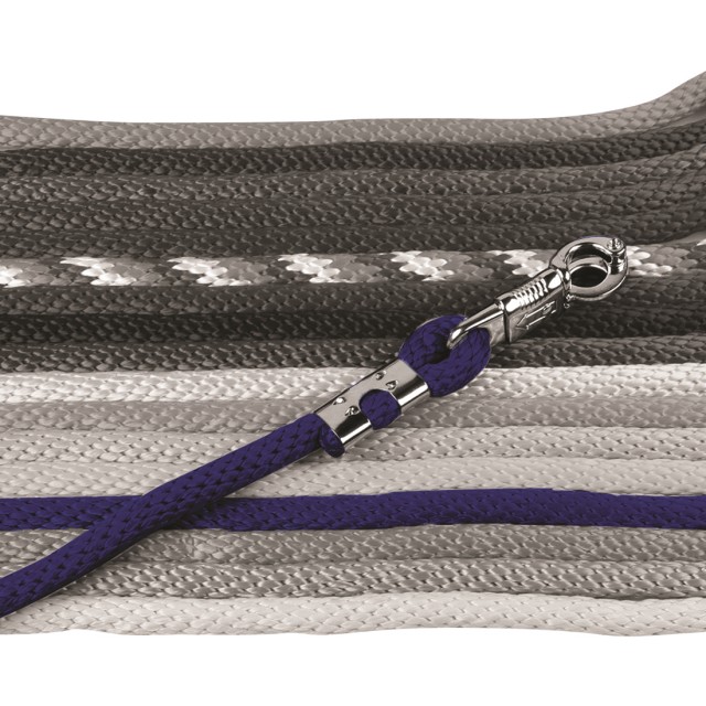 Mark Todd Brass Clasp Lead Rope (Navy)