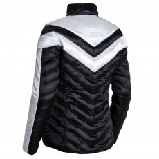Equisafety Adults Vincenzo Quilted Jacket (White/Black)