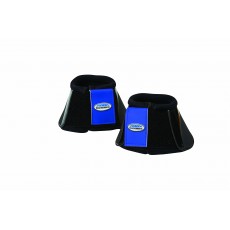 Weatherbeeta Impact Bell Boots (Black/Royal Blue)
