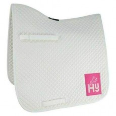 HyWITHER Embroidered Competition Dressage Pad (White)