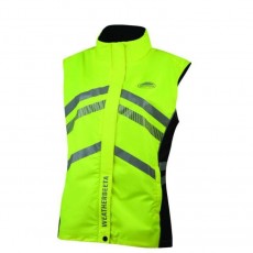 Weatherbeeta Adults Reflective Lightweight Waterproof Vest (Yellow)
