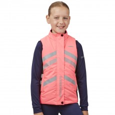 Weatherbeeta Childs Reflective Quilted Gilet (Pink)