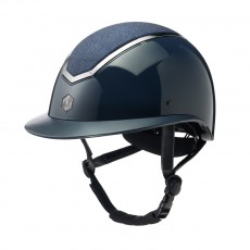 EQx Kylo Riding Helmet Wide Peak (Navy Gloss)