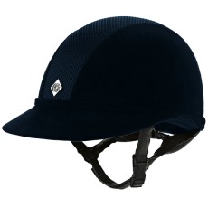 Charles Owen SP8 Plus Micro Suede Riding Hat (Navy)
