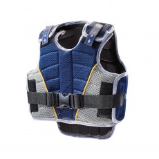 Harry Hall Childs Zeus Team Body Protector (Navy/Pale Blue)