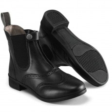Harry Hall Junior Eston Paddock Boots (Black)