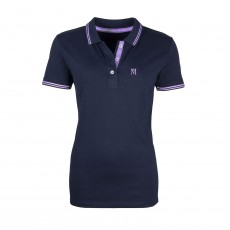 Mark Todd Women's Polo Shirt (Navy/Lilac)
