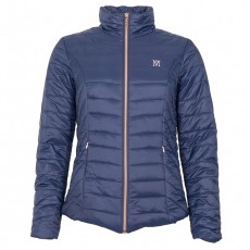 Mark Todd Ladies Quilted Rhapsody Jacket (Navy/Rose)