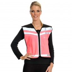 Equisafety Adults Air Waistcoat Horse In Training (Pink)