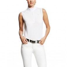 Ariat (Sample) Women's Aptos Vent Sleeveless Shirt (White)