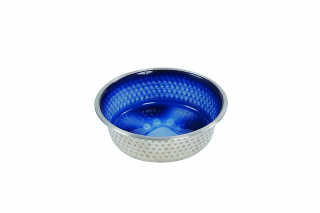 Weatherbeeta Non-Slip Stainless Steel Shade Pet Bowl (Royal Blue)