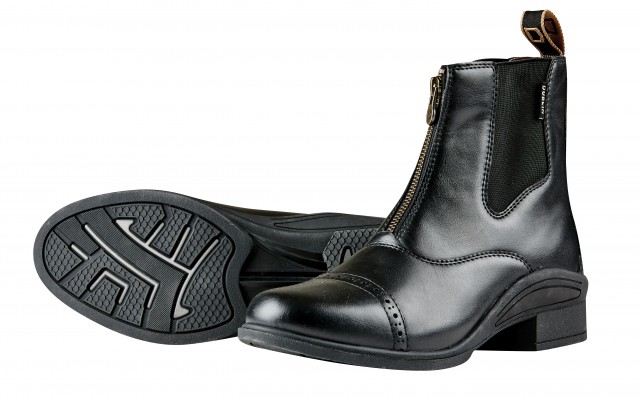 Dublin Adult's Altitude Zip Paddock Boots (Black)