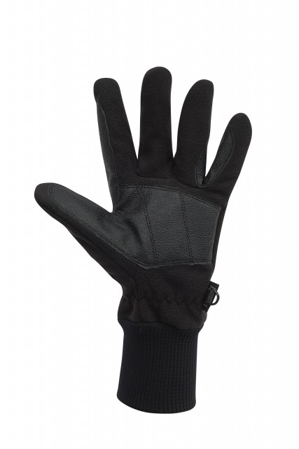 Dublin Adult's Everyday Showerproof Polar Fleece Riding Gloves (Black)