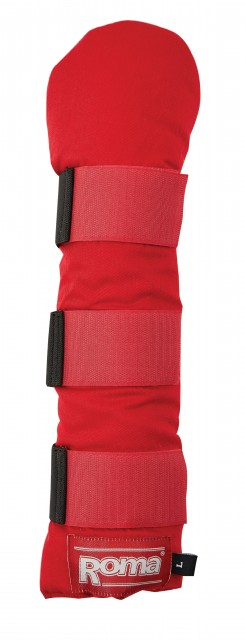 Roma Padded Tail Wrap (Red)