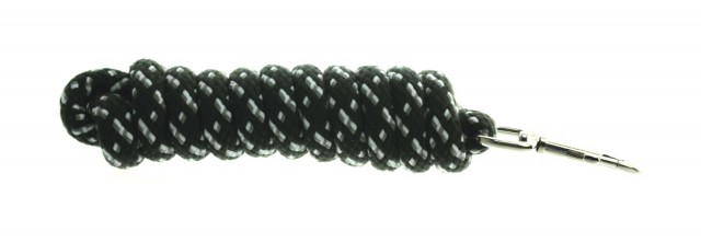 Hy Fleck Lead Rope (Black)
