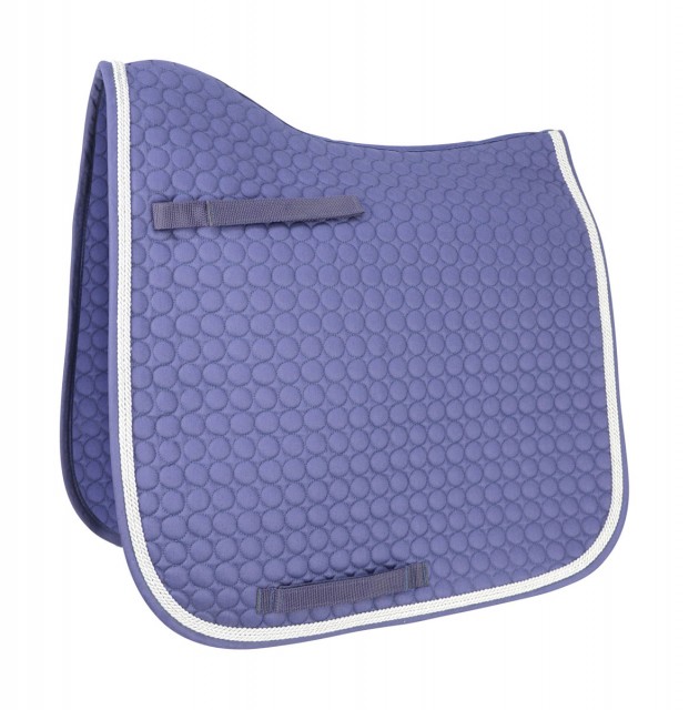 HyWITHER Double Braid Dressage Pad (Navy)