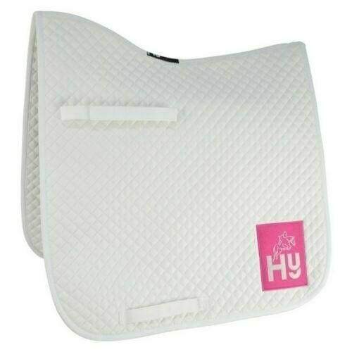 HyWITHER Embroidered Competition Dressage Pad (White)