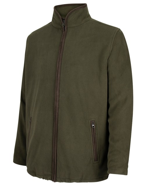 Hoggs of Fife Men's Woodhall Fleece Jacket (Green)