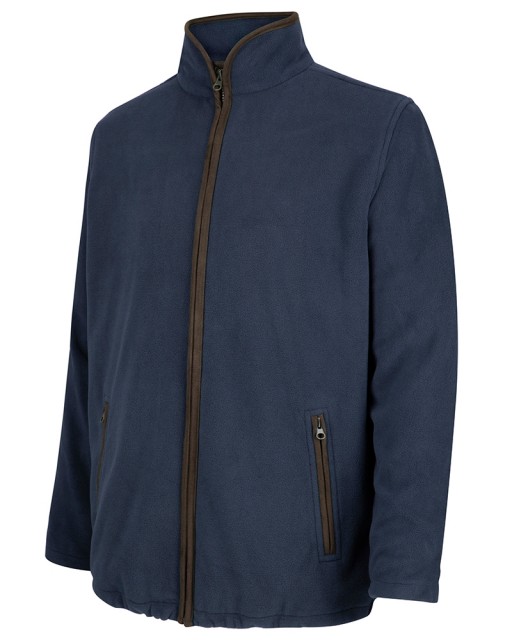 Hoggs of Fife Men's Woodhall Fleece Jacket (Navy)